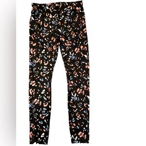 Avia High Rise Performance Leggings - Yoga - Workout - M - Floral - Pockets
